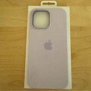 iPhone 14 Pro Max Silicone Case Lilac
